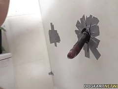 Cumshotti presents: Summer carter looks for a black cock at a glory hole