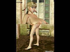 Cumshotti presents: 3d busty blonde with a huge cock