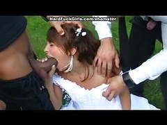 Cumshotti presents: The groom the bride fucked hard in the woods