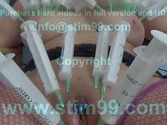 Cumshotti presents: Saline inflation of tits and pussy