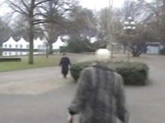 Cumshotti presents: German fat woman sucking and fucking in public...bmw