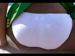 Cumshotti presents: Bubblebutt cheerleader lauren