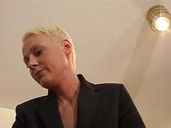 Cumshotti presents: Short hair blonde fraulein boss