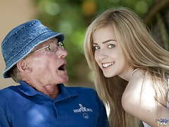 Cumshotti presents: Beautiful teen sucks grandpa outdoor and she swallows it all, Blowjob, Cumshot, Teen (18+), Old &,  Young, Czech, HD Videos, Doggy Style, 18 Year Old, Cum Swallowing, Pussy, Beautiful, Sucking, 18 Year Old Pussy, Mouth Fuck, Old and Young, 18 Years Old
