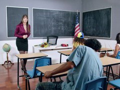 Cumshotti presents: Stunning teacher wearing stockings gets fucked in the class room - sarah lace, Couple, Hardcore, Pornstars, MILF, Long Hair, Pussy Licking, Lingerie, Stockings, Nylon, Blowjob, Anal, Pussy, Shaved Pussy, Cowgirl, Big Tits, Fake Tits, Teachers