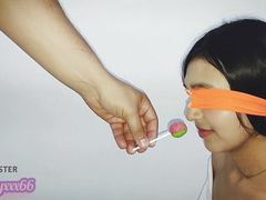 Cumshotti presents: Game of flavors with my stepsister, i cheat on her and in the end she ends up sucking cock and gets cum all over her fac