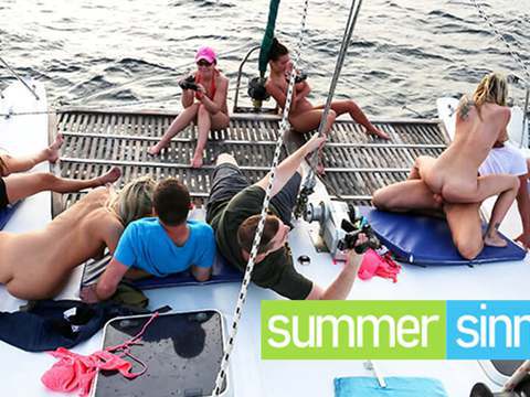 Cumshotti presents: Crazy boat ride fuck by summersinners