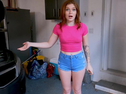 Cumshotti presents: Redhead katerina deville with hot ass sucking a dick - hd
