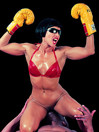 Cumshotti presents: Strong Shagal won't stop untill this Big Black Cock is KO