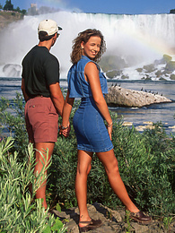 Cumshotti presents: Pam Lee Enjoys the Sights and a Gangbang at Niagara Falls