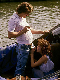 Cumshotti presents: Couple get frisky on a boat and decide to have mad wild sex