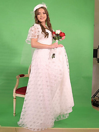 Cumshotti presents: Russian bride Evelina Darling gets pulled by her hair & fucked doggystyle