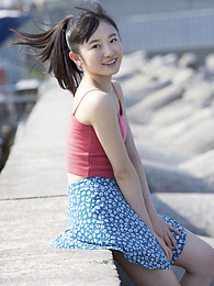 Cumshotti presents: Asian teen Chisaki Morito demonstrates her tiny tits and demonstrates her exposed body outdoors
